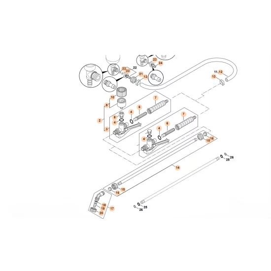 STIHL  Pistolet z lancą 4247 500 7611